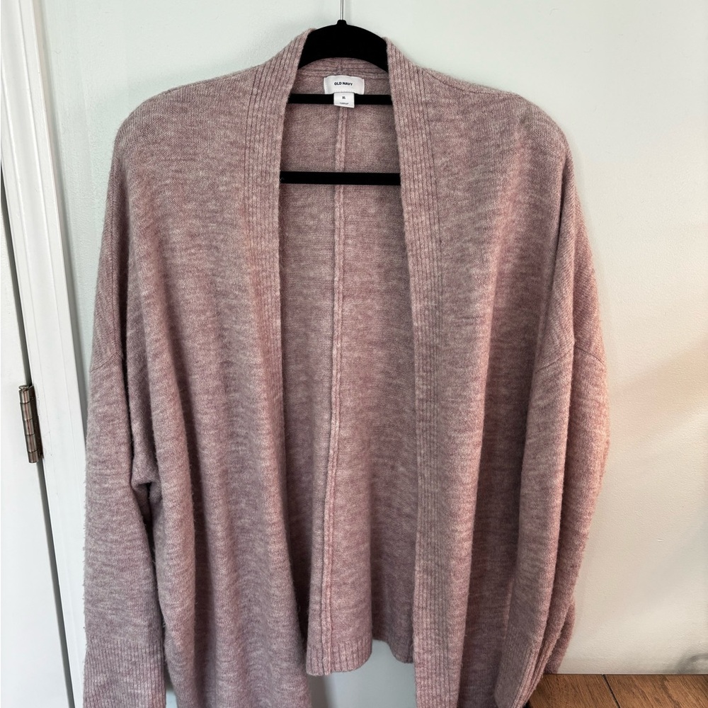Old Navy Lilac Open-Front Cardigan XL
